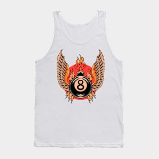 billiard bomb tattoo Tank Top